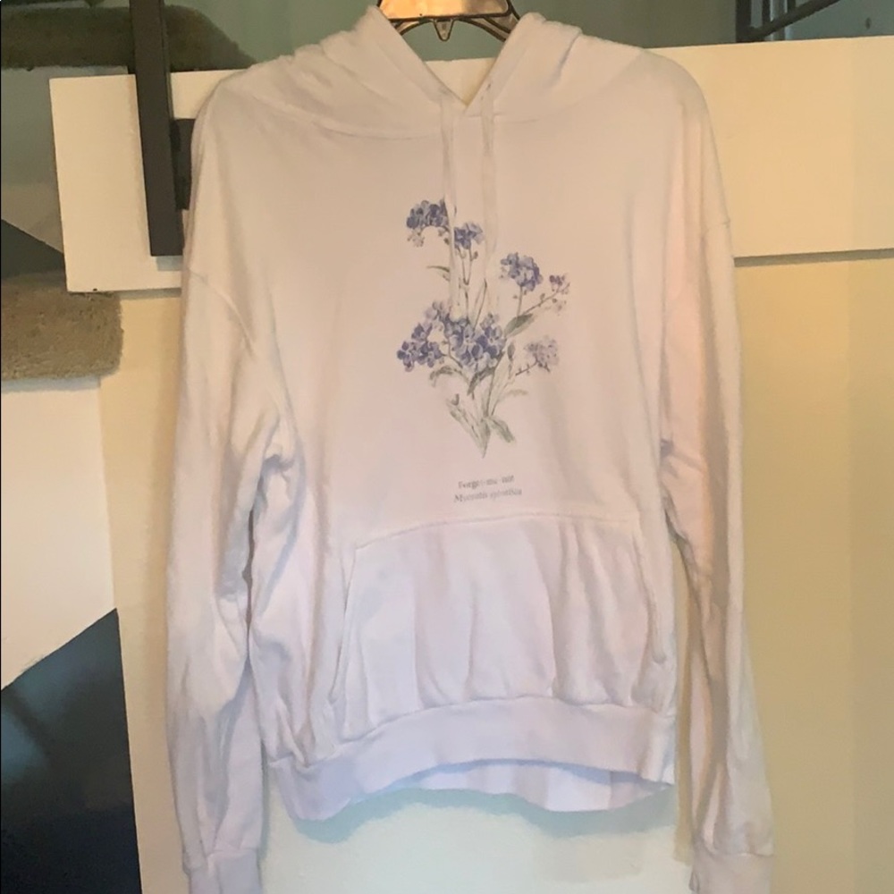 Brandy Melville forget me not hoodie